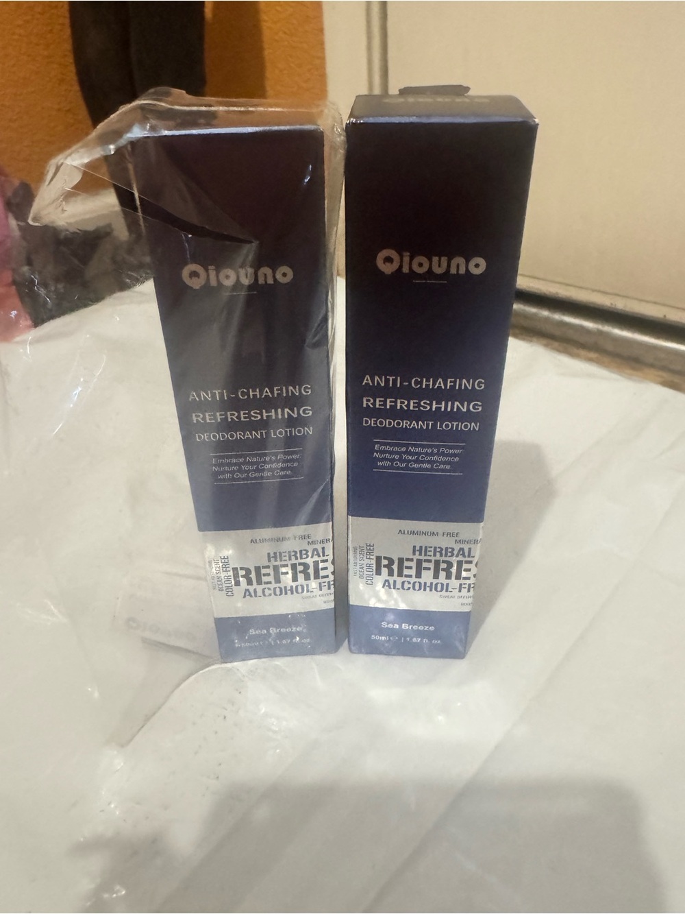 Anti-Chafing Refreshing Deodorant Lotion - 2 Boxes
